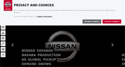 Desktop Screenshot of newsroom.nissan-europe.com